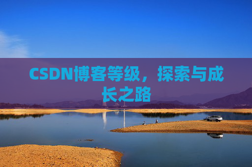 CSDN博客等级，探索与成长之路